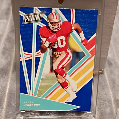 Panini 2024 Jerry Rice San Francisco 49ers Football #FB29 Serial #04/50