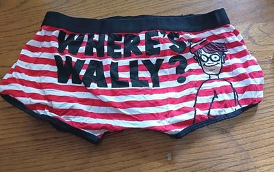 WHERE'S WALLY? / WALDO?  ~ Fun Sexy Naughty Men's Boxer Briefs Underwear ~ U014