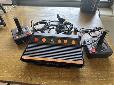 Atari Flashback 5 Classic Game Console + 2 Wireless Joystick Controllers & Cords