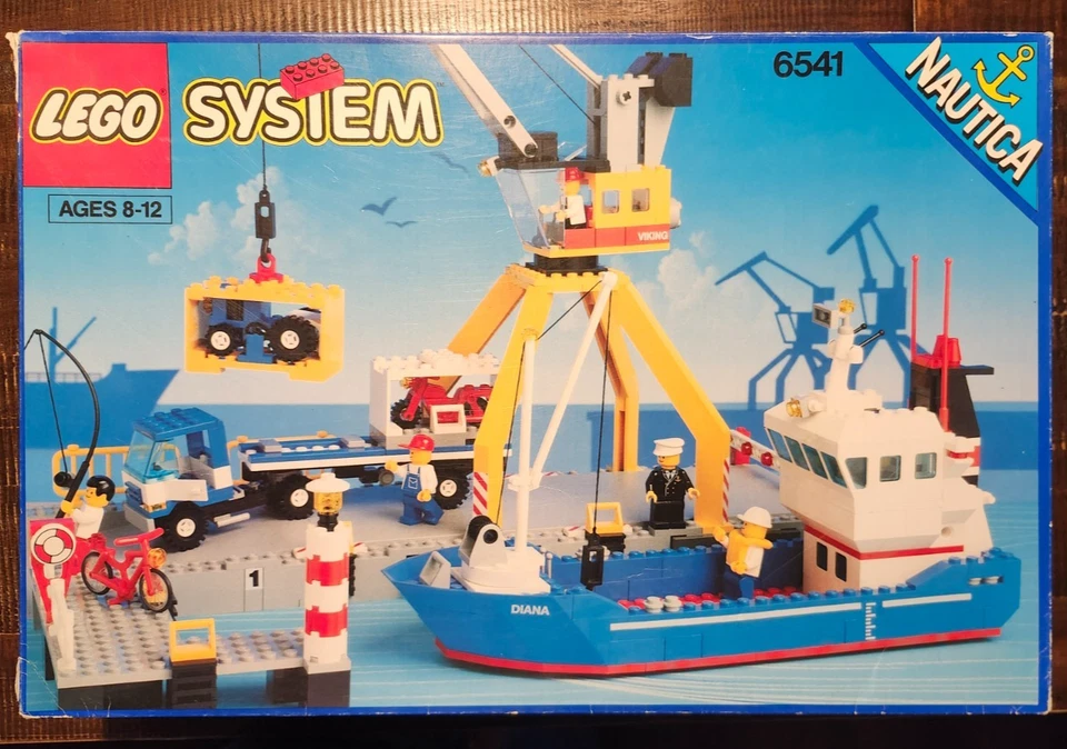Lego Classic Town Intercoastal Seaport 6541 - Vtg 1991 - Image 3 of 4