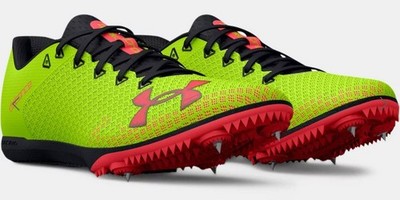 UNDER ARMOUR UA Kick Distance 4 Track Spikes NWOB SIZE: Men's 10 / Women's 11.5