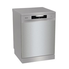 Hisense Hi4 Freestanding Dishwasher - Auto Dry, D-Rated, Silver HS642D90XUK