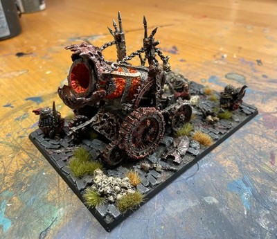 Warhammer Fantasy - Hellcannon - Todbringer - Chaos - 9th Age - Warrior of Chaos