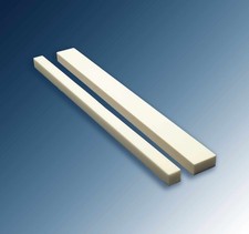 Alumina square bar, H0.25"*W0.25"*L6", AL-B-N250-N250-6