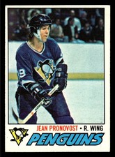1977-78 Topps Jean Pronovost #261 - Pittsburgh Penguins - EX