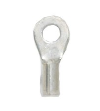 16-14 AWG Non-Insulated 1/2" Stud Ring Terminal - Brazed Seam 100/Pkg. 