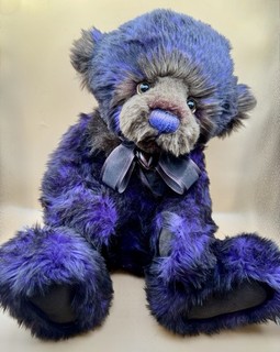 Charlie Bears Bray 20” Purple Plush 2013 Rare And HTF With Tags