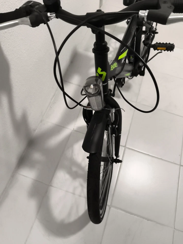 Bergsteigen MTB Kinder 24 Zoll Mit Gepäckträger Mit Dynamo - Bild 3 von 4