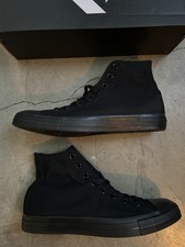 Converse Chuck Taylor All Star High All Black Monochrome M3310 Sz 9 Men 11 Lady