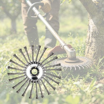6'' 8'' 10'' Stainless Steel Wire String Trimmer Head Universal Grass Weed Cutter