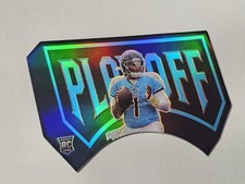 2025  Cam Ward Panini Honors Playoff Die Cut Blue Prizm 14/15 Titans Color Match