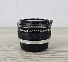 Tamron MC Tele Converter 2X for Pentax K P/K Mount Lens Made in Japan w/ Case