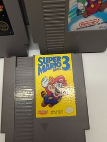 Super Mario Bros 1 2 3 Trilogy NES LOT 5 Screw SMB 1 Nintendo FAST SHIP TESTED! 