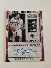 Jordan Nwora 2020-21 Contenders Draft Conference Ticket Auto /99 ✨Ships Next Day