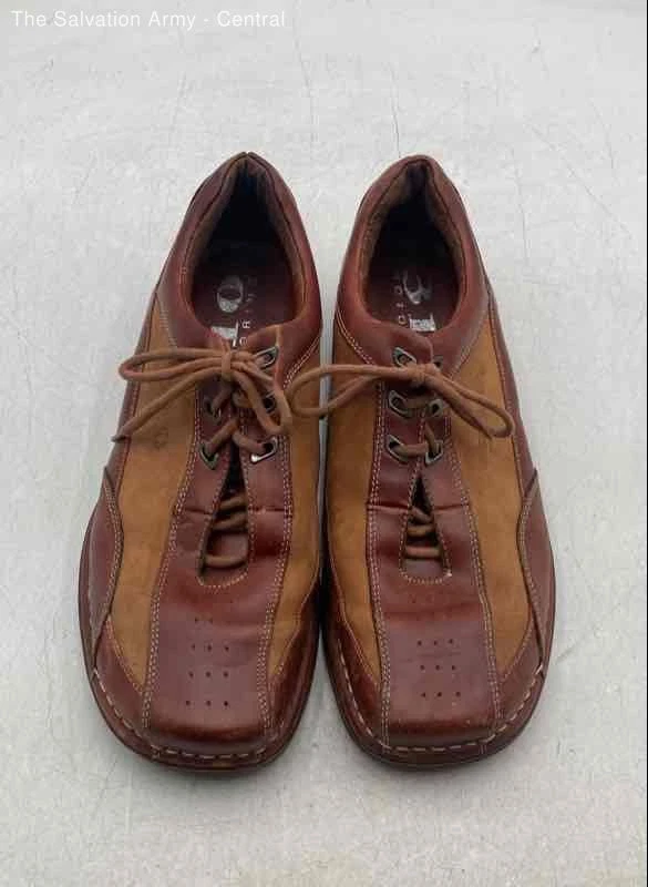 310 Motoring Casual Shoes for Men with Upper Leather Brown  display picture 1