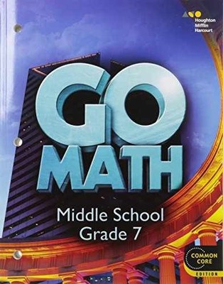 Go Math! Interactive Worktext Grade - Paperback, by Holt Mcdougal - Very Good o