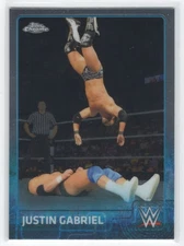 2015 Topps Chrome WWE * Justin Gabriel #39