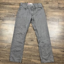 Levi s 511 Slim Boys 16 Reg 28x28 Grey Youth Jeans