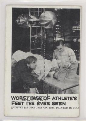 1961-65 Leaf Spook Stories Worst Case Of Athlete's Feet I've Ever Seen #40 0s4