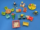Large Lot Of Vintage Fisher Price Little People Mixed Lot