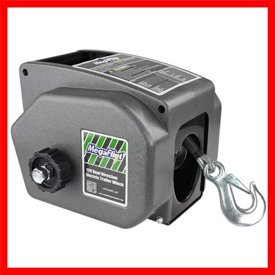 Trailer Winch,Reversible Electric Winch, for Boats up to 6000 lbs.2V DC,Power...