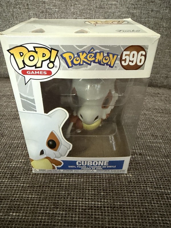 Funko Pop! Games Pokémon Cubone Vinyl Figure #596 Original Unopened Box