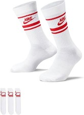 Nike Dri-Fit Everyday Essential Crew 3 Pack Socks Size L