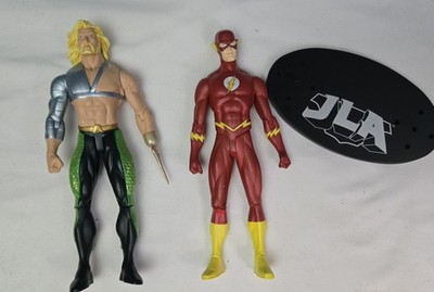 DC Direct JLA Justice League of America The Flash And Aquaman Figures