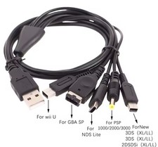 1.2M Cable Fast Charging Cable 5 In 1 USB For...