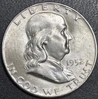 1952-D Franklin Half Dollar - High Grade - Nice Bell Lines! No Reserve!