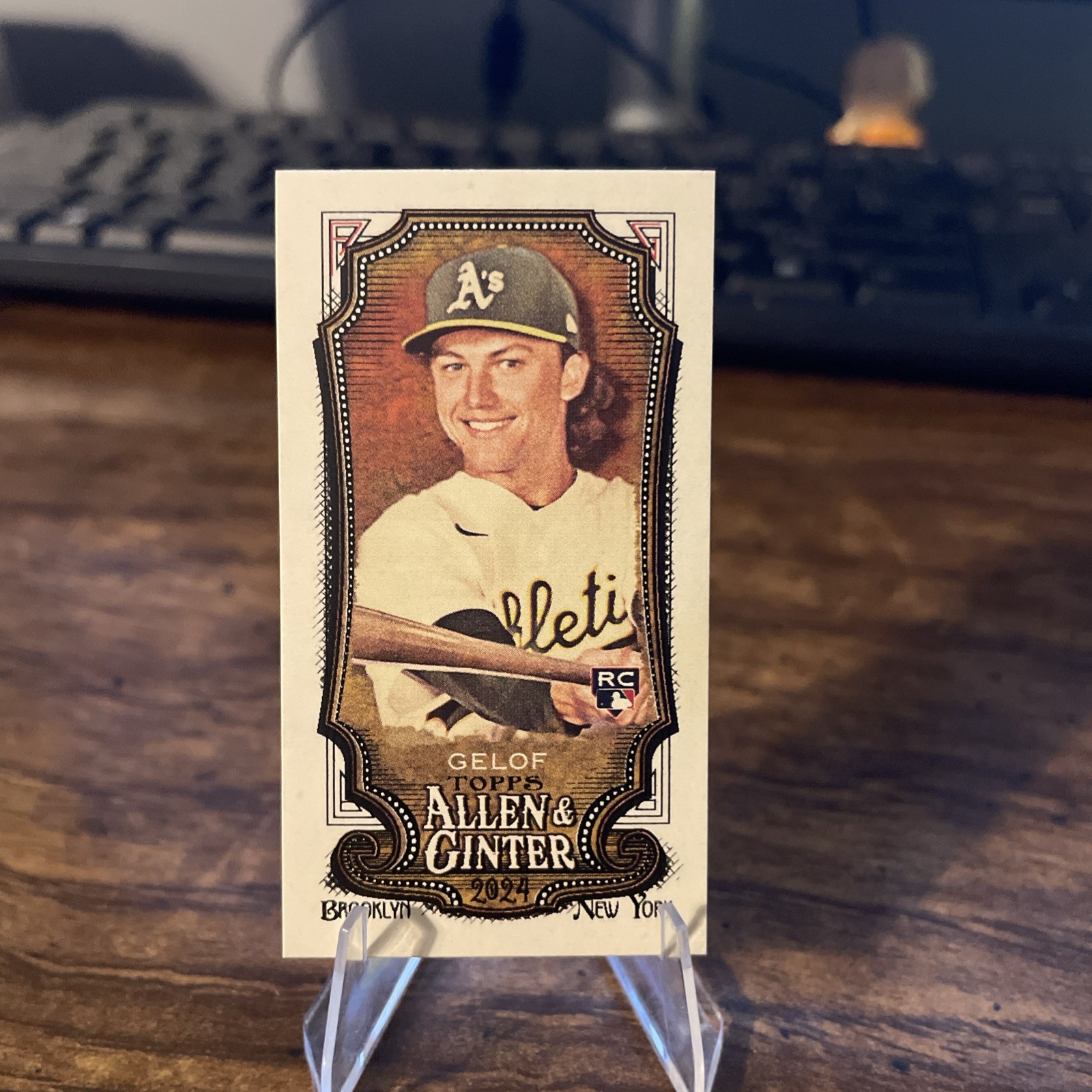 2024 Topps Allen & Ginter - Zack Gelof #82 Mini (RC)