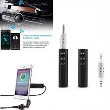 Bluetooth Wireless V4.1 3.5mm AUX Audio Stereo Music Home Car Receiver Adapter f