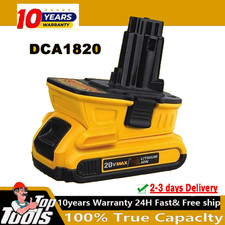 For DEWALT 18V To 20V MAX DCA1820 Adapter Converter 20 Volt Li-ion Battery A 