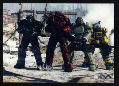 2018 Dynamite Fallout Series 1 - #064 Power Armor Group