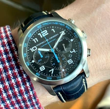 PORSCHE DESIGN 6612.11/3 Limited Edition #155/917 Titanium Automatic Chronograph