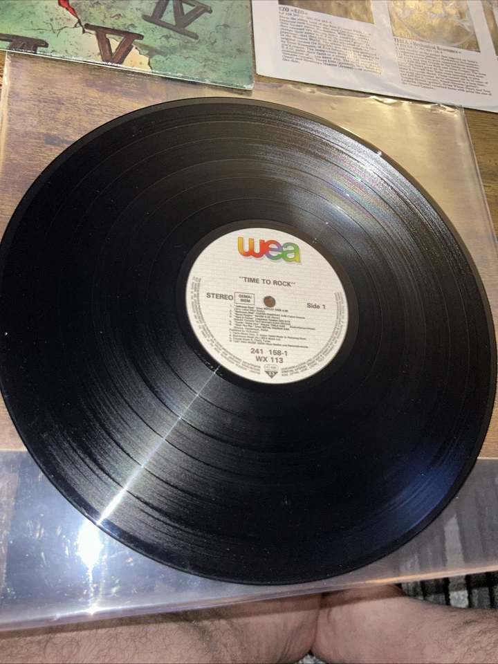 Time To Rock 1987 Import VINYL LP(Metal Various) Malice_EZO_Loudness_Ace Frehley - Image 2 of 4