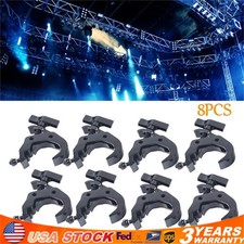 8Pcs Stage Par Light Clamps Hook Aluminum Alloy Truss Clamp Heavy Duty 330lbs US