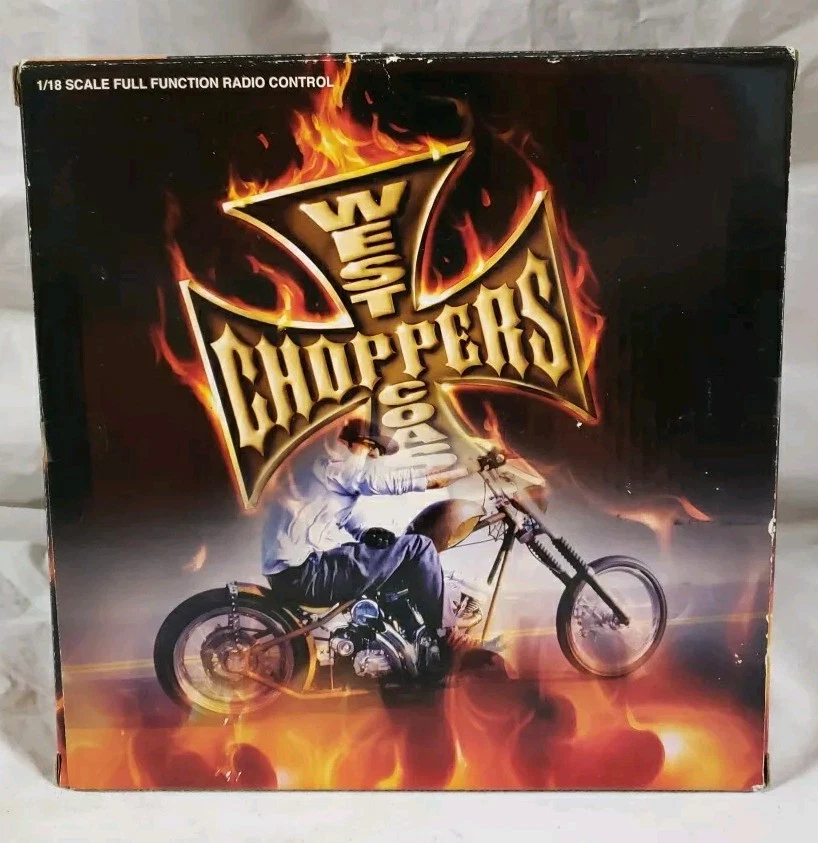 R/C Diablo Soft Tail, 2007, Jesse James, 27 Mhz, West Coast Choppers, 1:18 - Image 3 of 4