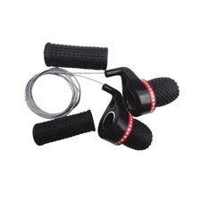 1 Pair Bike Twist Shift Gear, Replacement Professional Handle Bar Easy to