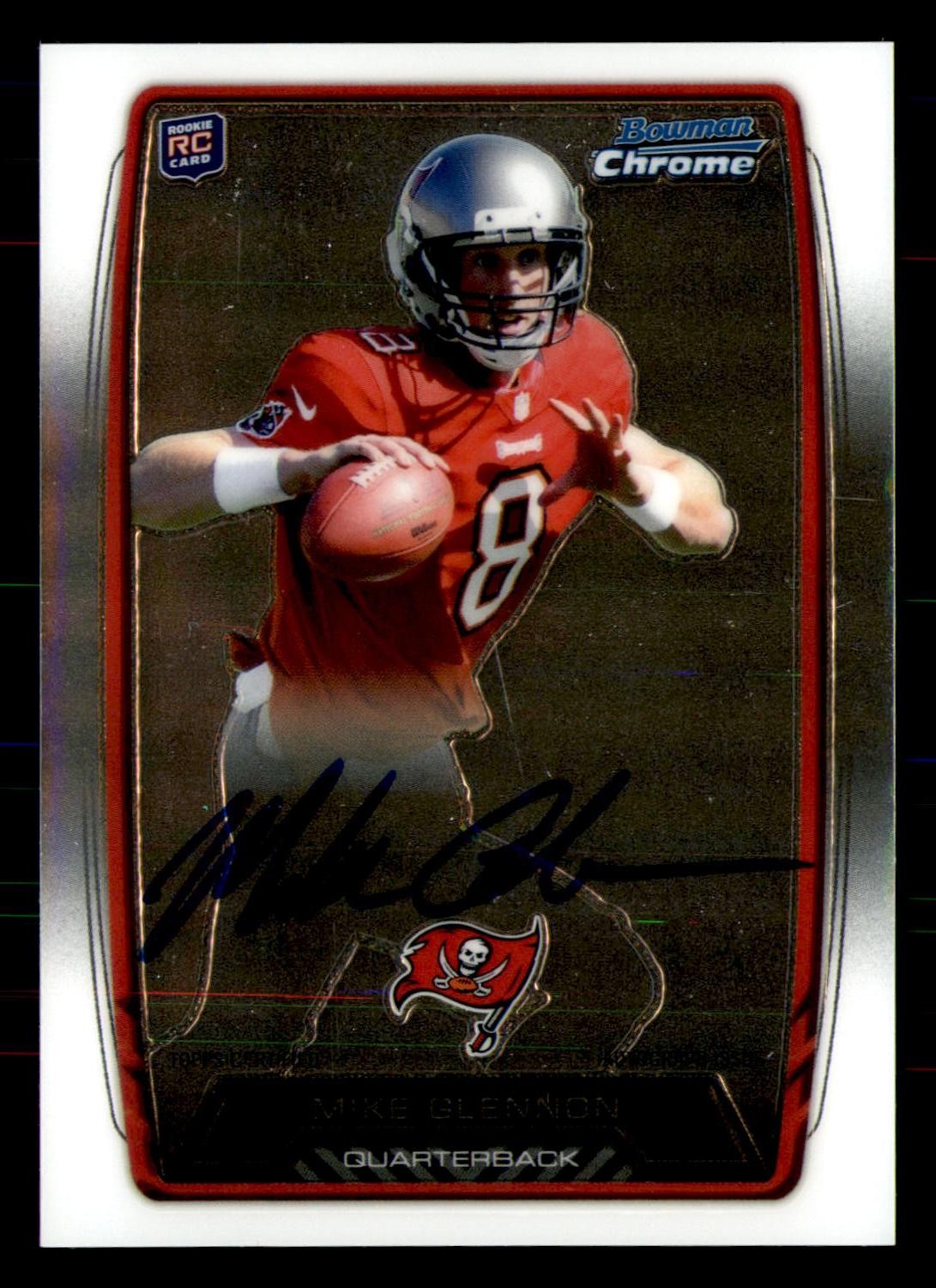 2013 Bowman #BA-MG Mike Glennon Chrome Autographs