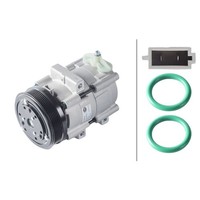 Klimakompressor 12 V Ø 127 Mm Hella Thermo-Expertise FüR U.A. Ford Transit