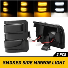 2X LED FLOWING SIDE MIRROR TURN SIGNAL LIGHTS FOR 2008-2016 FORD F250/F350/F450