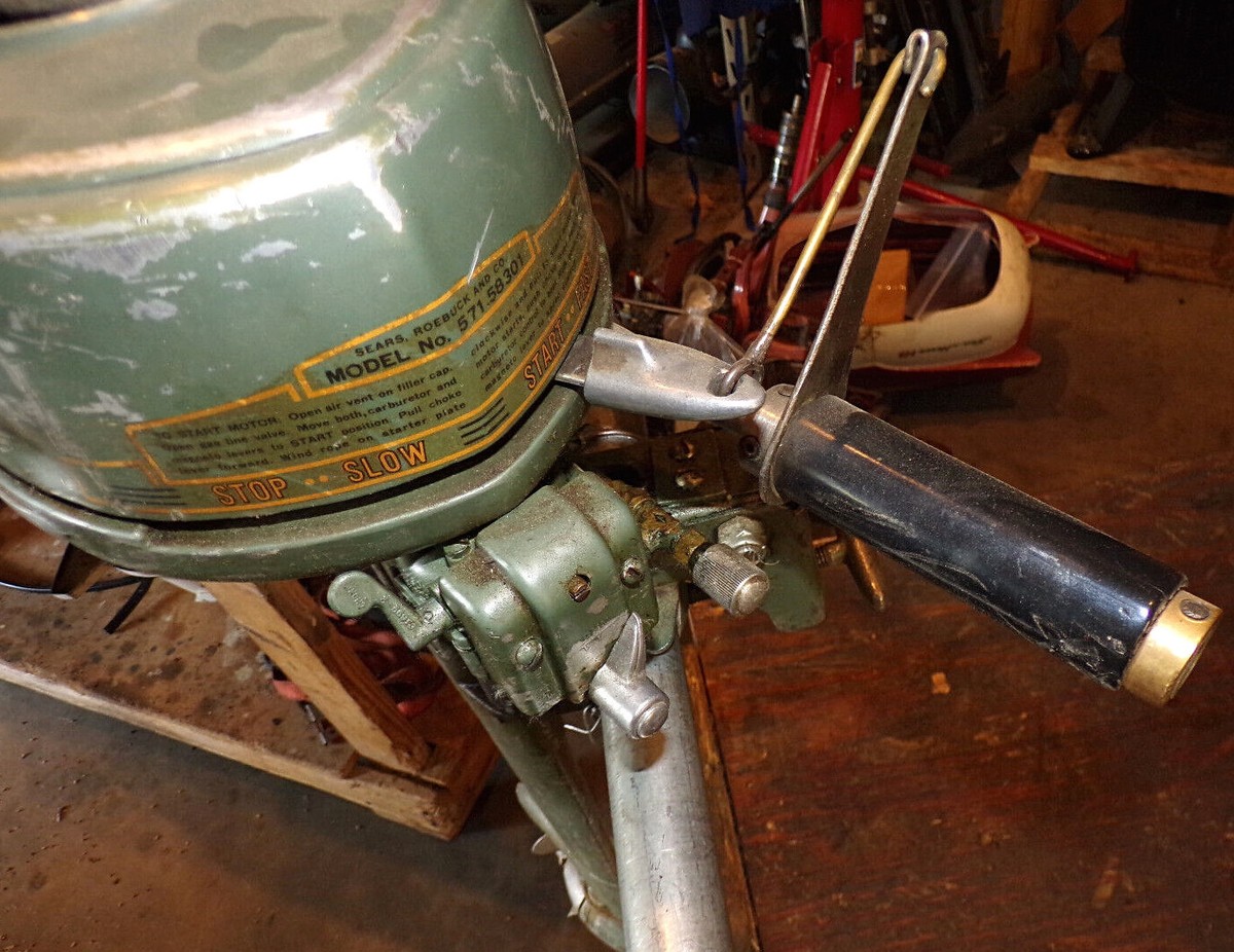 1.25 hp Sears Roebuck Elgin 571.58301 Outboard 1 2-Stroke