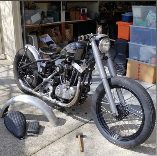 sportster fork shrouds