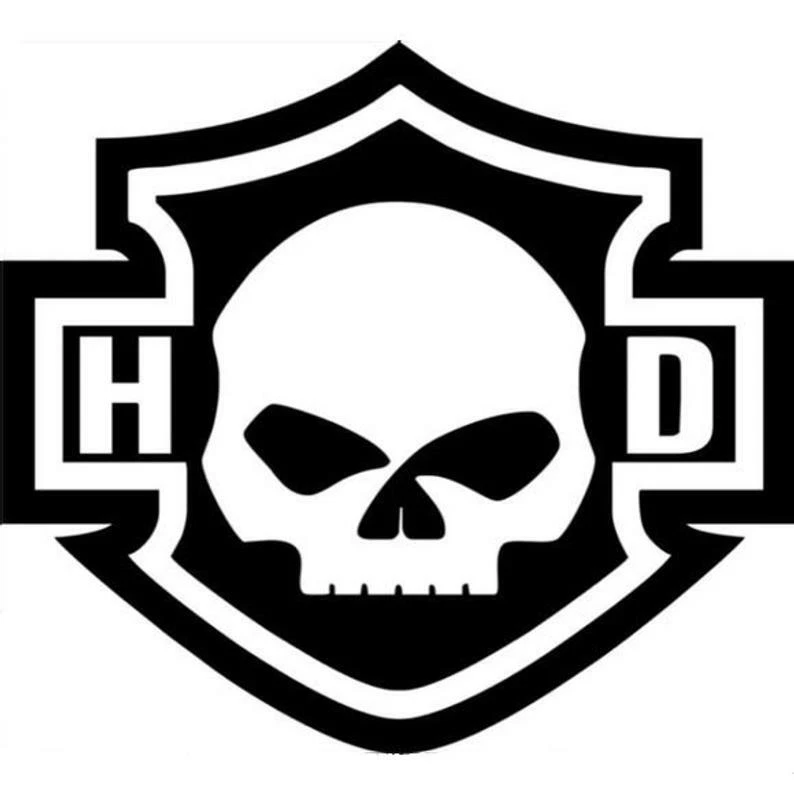 Harley Davidson Skull Logo