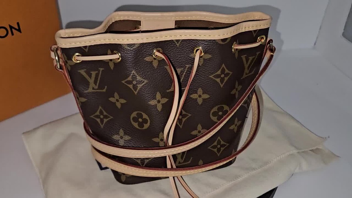 Authentic Louis Vuitton Monogram Canvas Nano Noe | eBay
