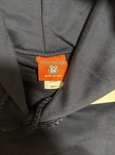 US Coast Guard Blue Fleece Pullover Hooded Sweatshirt by Cotton Exchange Small