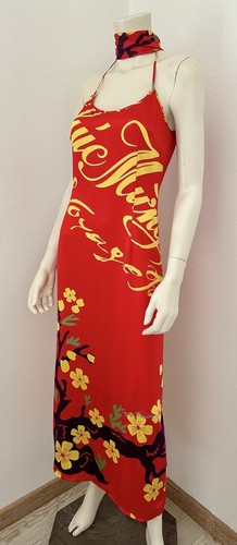 Voyage Passion Mujeres Vestido Caliente Sexy Rojo Flor Japonesa Talla S - Imagen 8 de 24
