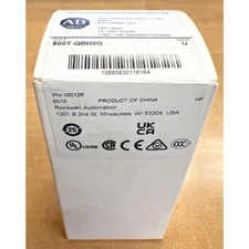 Allen Bradley 800T-QBH2G Momentary Push Button Green 12-130VDC/VAC NEW