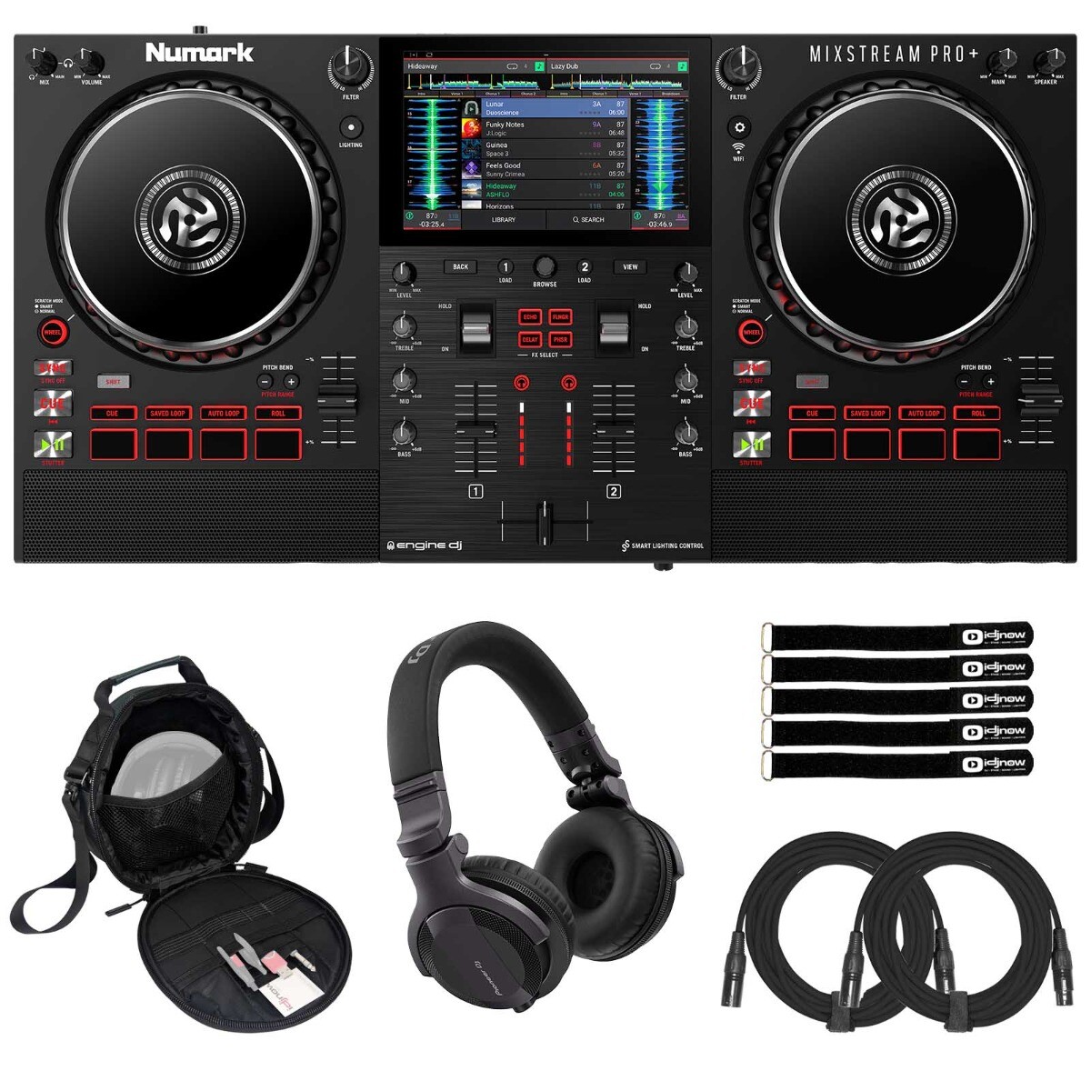 Numark MIXSTREAM PRO+ Standalone Streaming DJ Controller w Screen